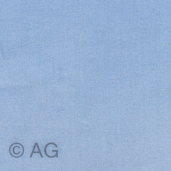Herrenoberhemd - Maßanfertigung - Stoff: Popeline Vollzwirn uni, hellblau (60G00/15)